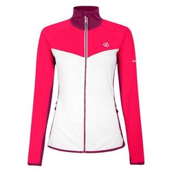Haut De Sport Femme (Blanc / Rose Néon)