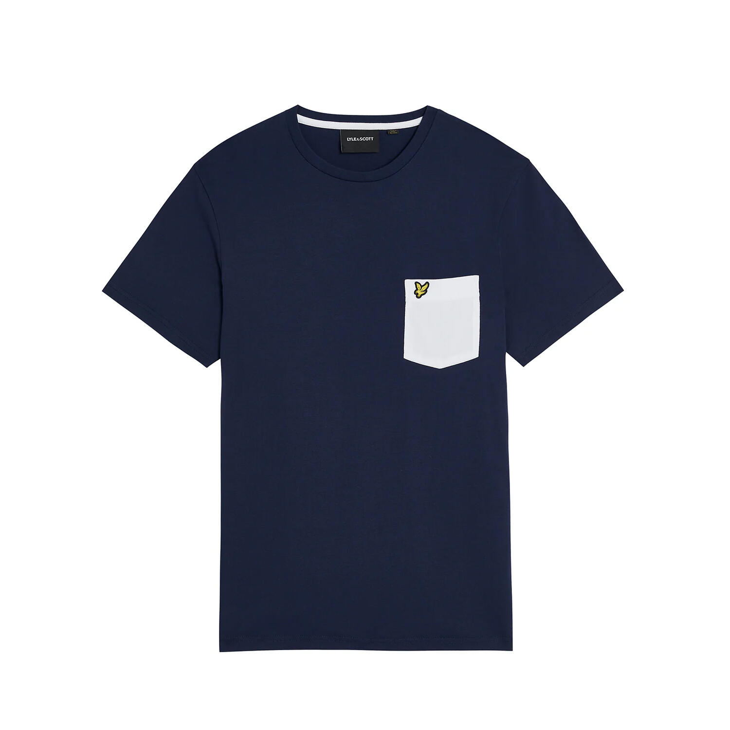 Men's T-shirt (Navy blue / White)