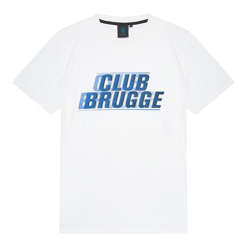 T-shirt Club Brugge pour hommes - Blanc