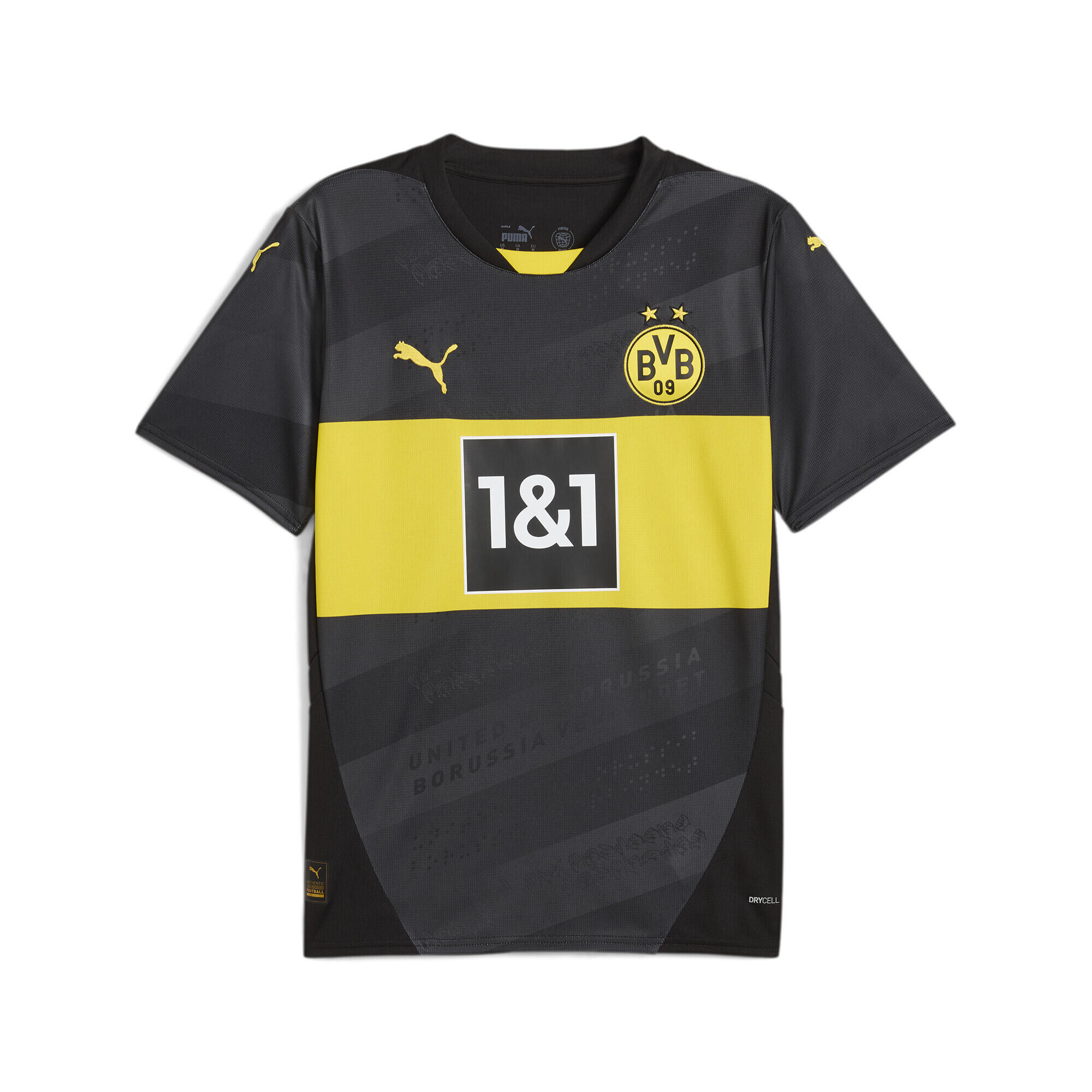 PUMA Pánský fotbalový dres Borussia Dortmund 24/25 PUMA Black Faster Yellow