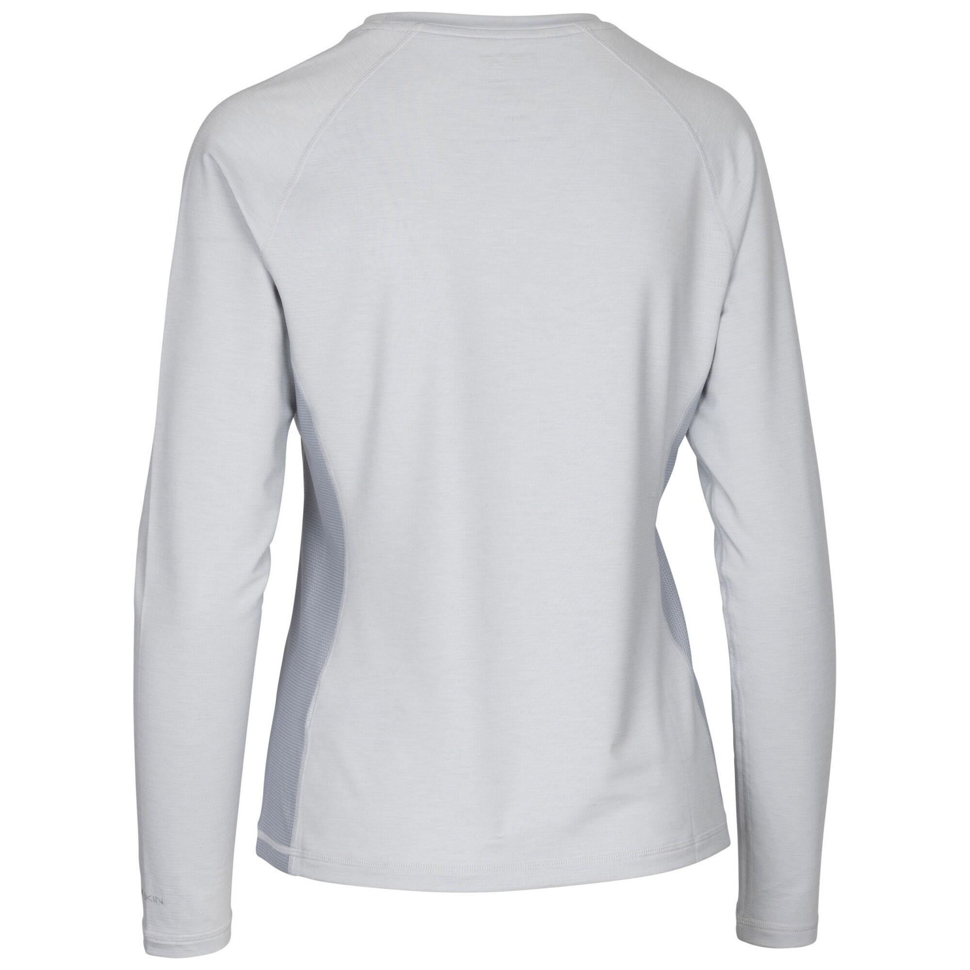 Haut KATHERINE DLX Femme (Gris Pâle Chiné) 2/3