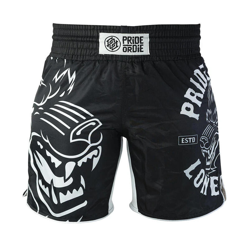 MMA shorts Pride or Die Lone Wolf