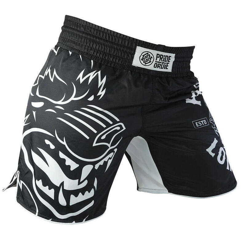 MMA shorts Pride or Die Lone Wolf