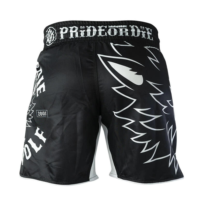 MMA shorts Pride or Die Lone Wolf