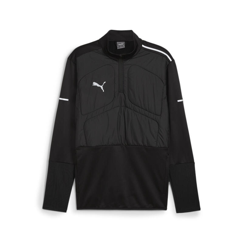 Haut à 1/4 zip individualWinterised Homme PUMA Black