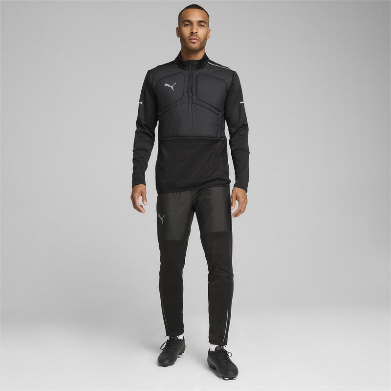 Haut à 1/4 zip individualWinterised Homme PUMA Black