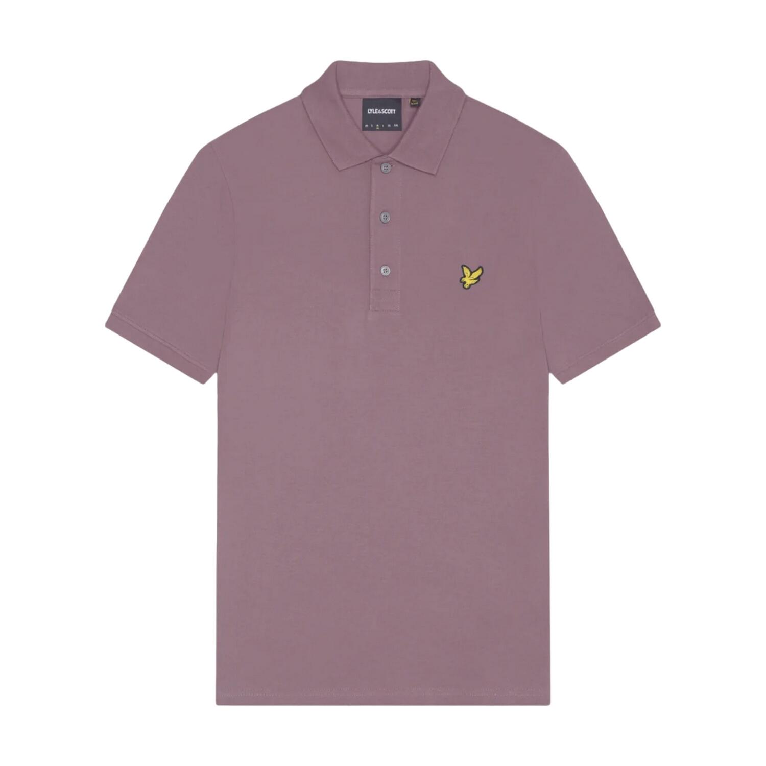 Men's polo shirt (Highland mauve)