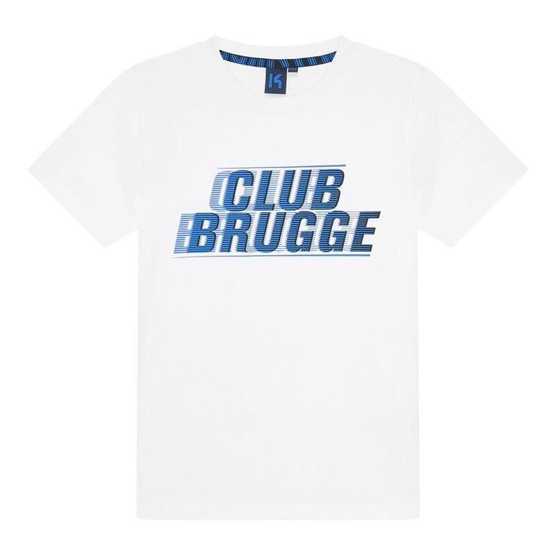 T-shirt Club Brugge pour enfants - Blanc