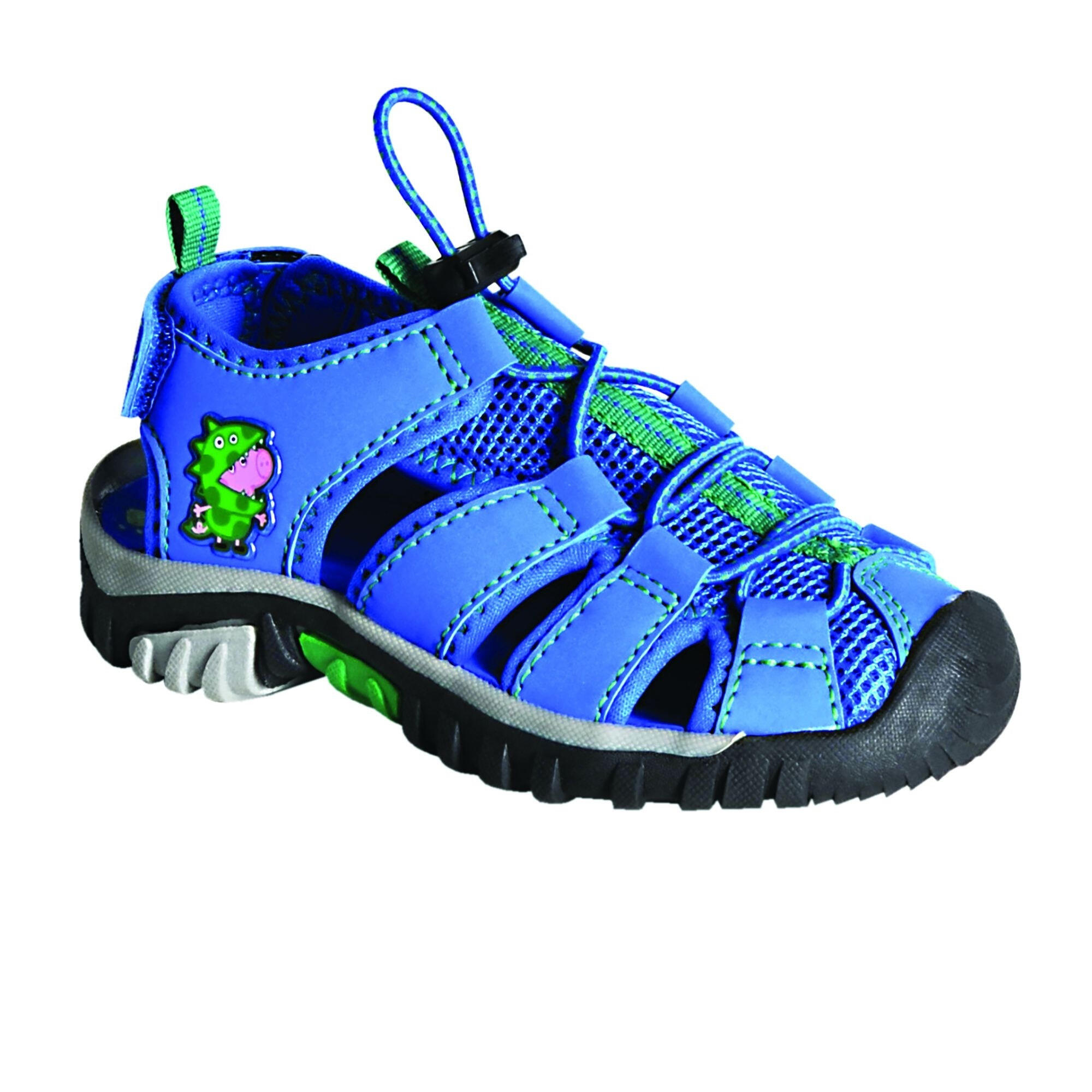 REGATTA Childrens/Kids Peppa Pig Sandals (Oxford Blue)