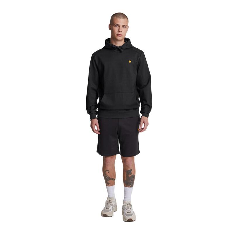 Kapuzenpullover für Sport Herren Pechschwarz