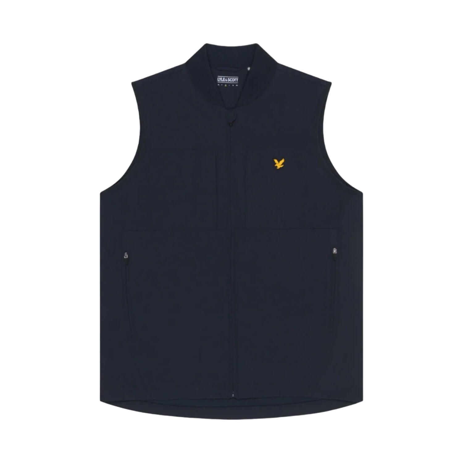 Mens Tech Golf Gilet (Dark Navy) 1/4