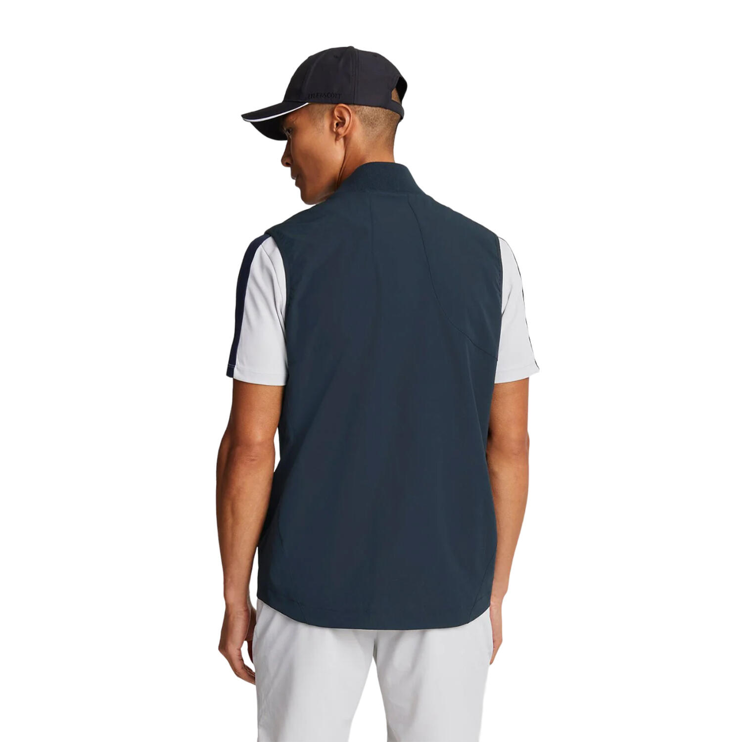 Mens Tech Golf Gilet (Dark Navy) 2/4