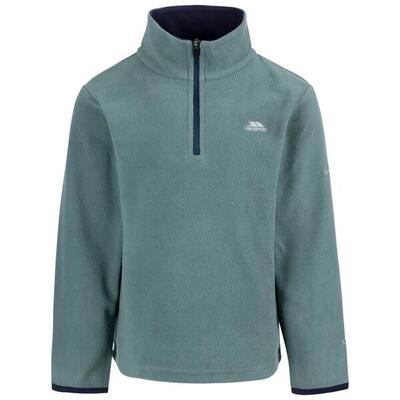 Jongens etto half zip fleece sweater (sparrengroen)