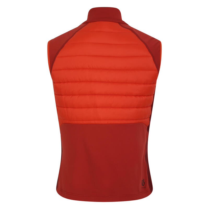 Veste Sans Manches DESCENDING Homme (Cannelle / Rouge Toscan)