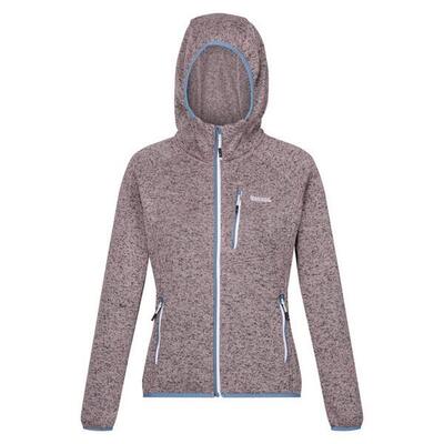 Giacca In Pile Con Cappuccio Donna Regatta Newhill Rosa Scuro