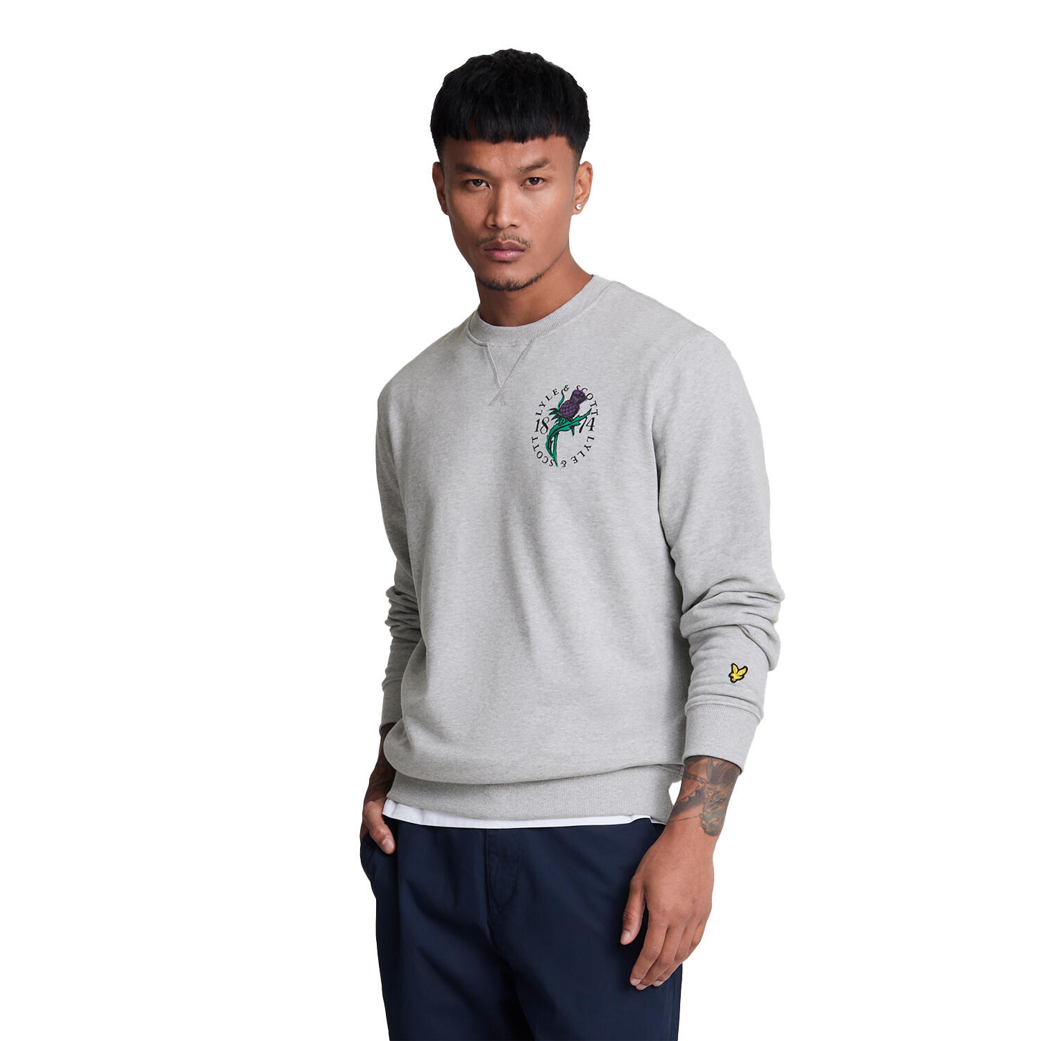 Men's sweatshirt (Light grey)