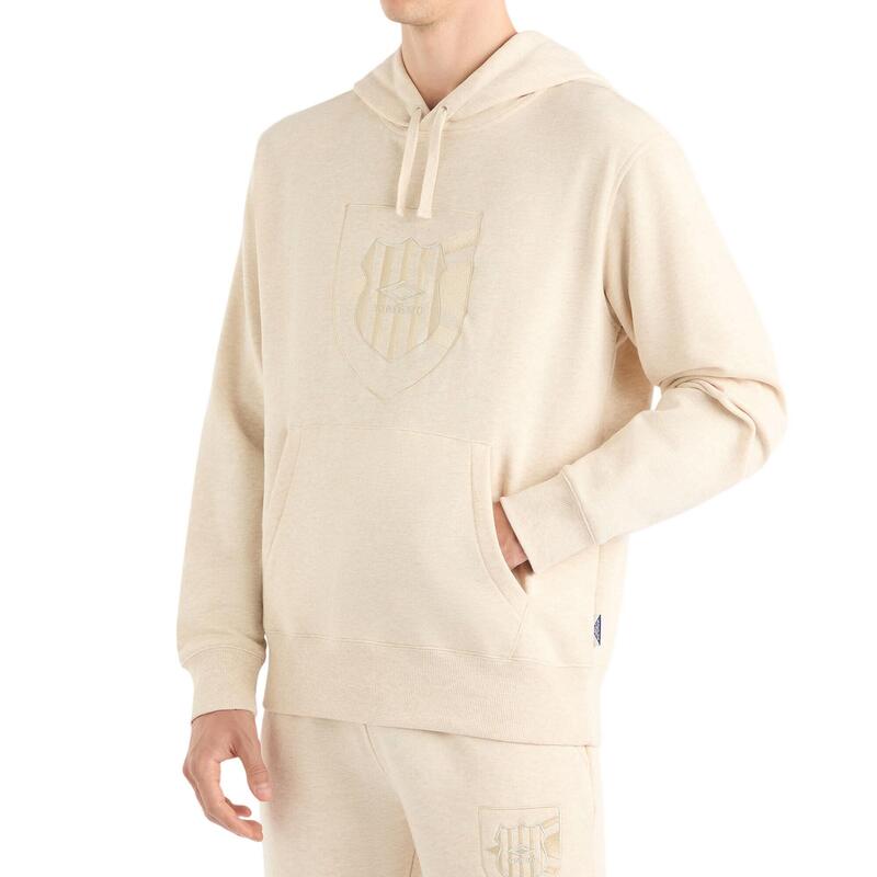 Sweat à capuche Homme (Blanc cassé Chiné)