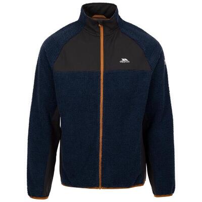 Heren cranwell fleece jas (blauwe rook)