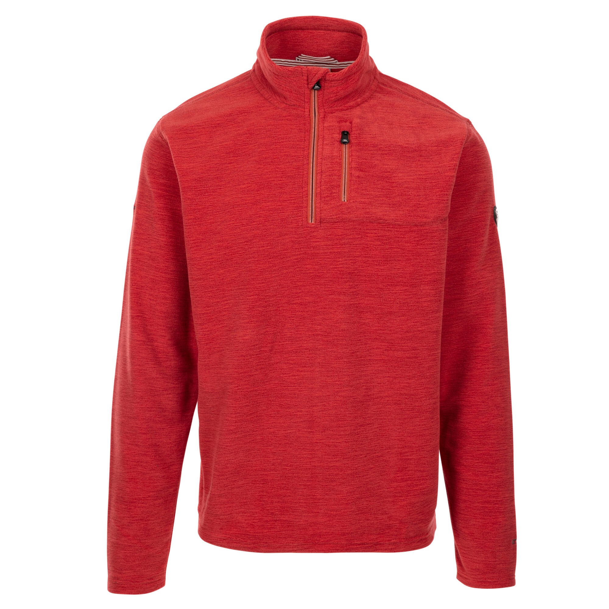 TRESPASS Mens Farnworth AT100 Fleece Top (Salsa)