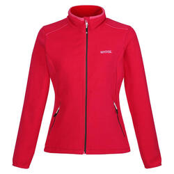 Dames Floreo IV Full Zip Fleece Jas (Roze toverdrank/Flamingo Roze)