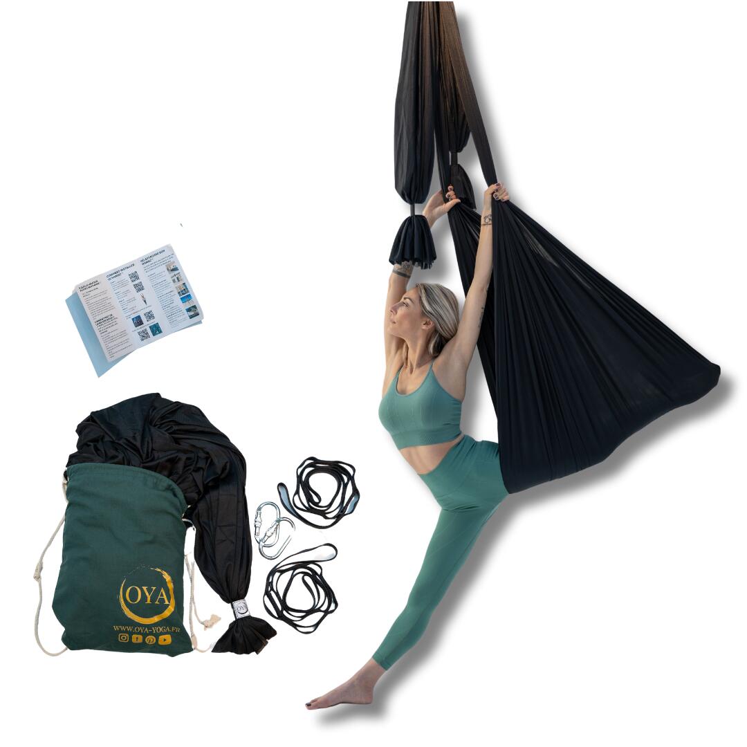 Kit complet de yoga aérien, tout le nécessaire pour voltiger. 1/2