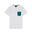 Tshirt Homme (Blanc/vert foncé)