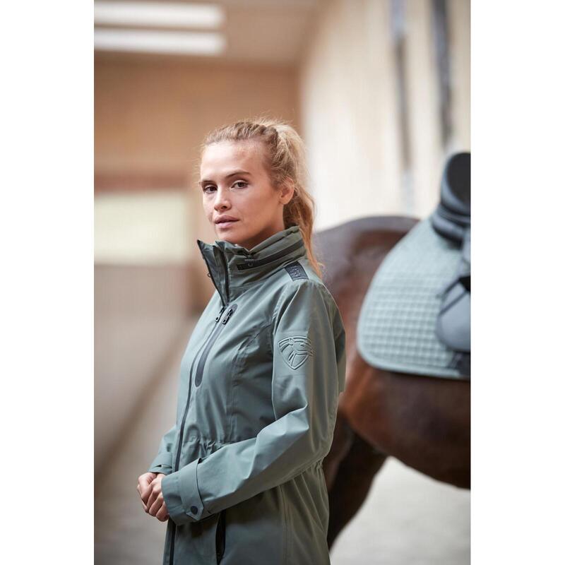 Veste imperméable équitation femme Catago Roy