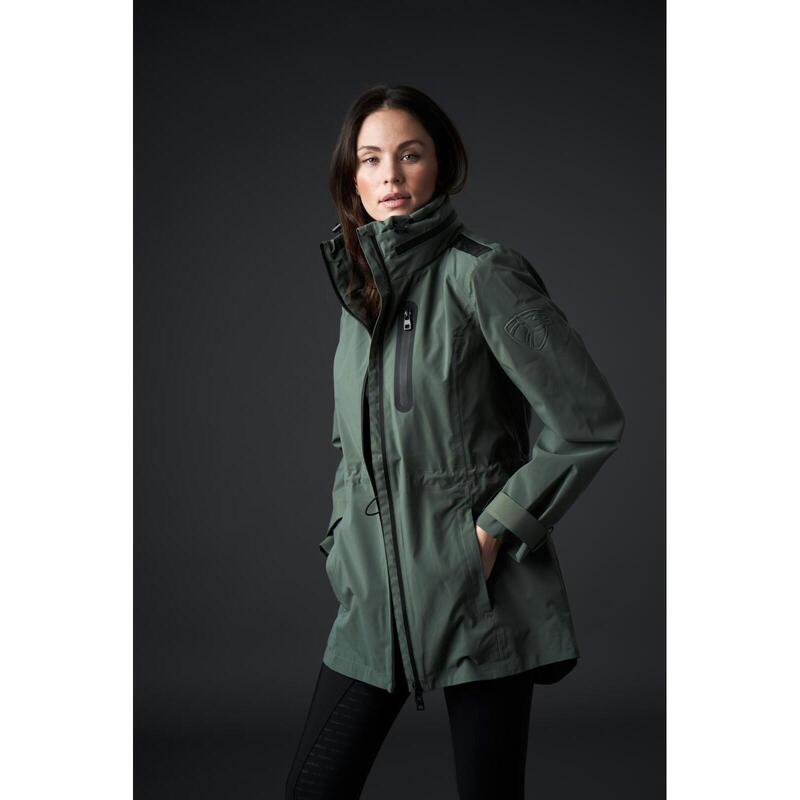 Veste imperméable équitation femme Catago Roy