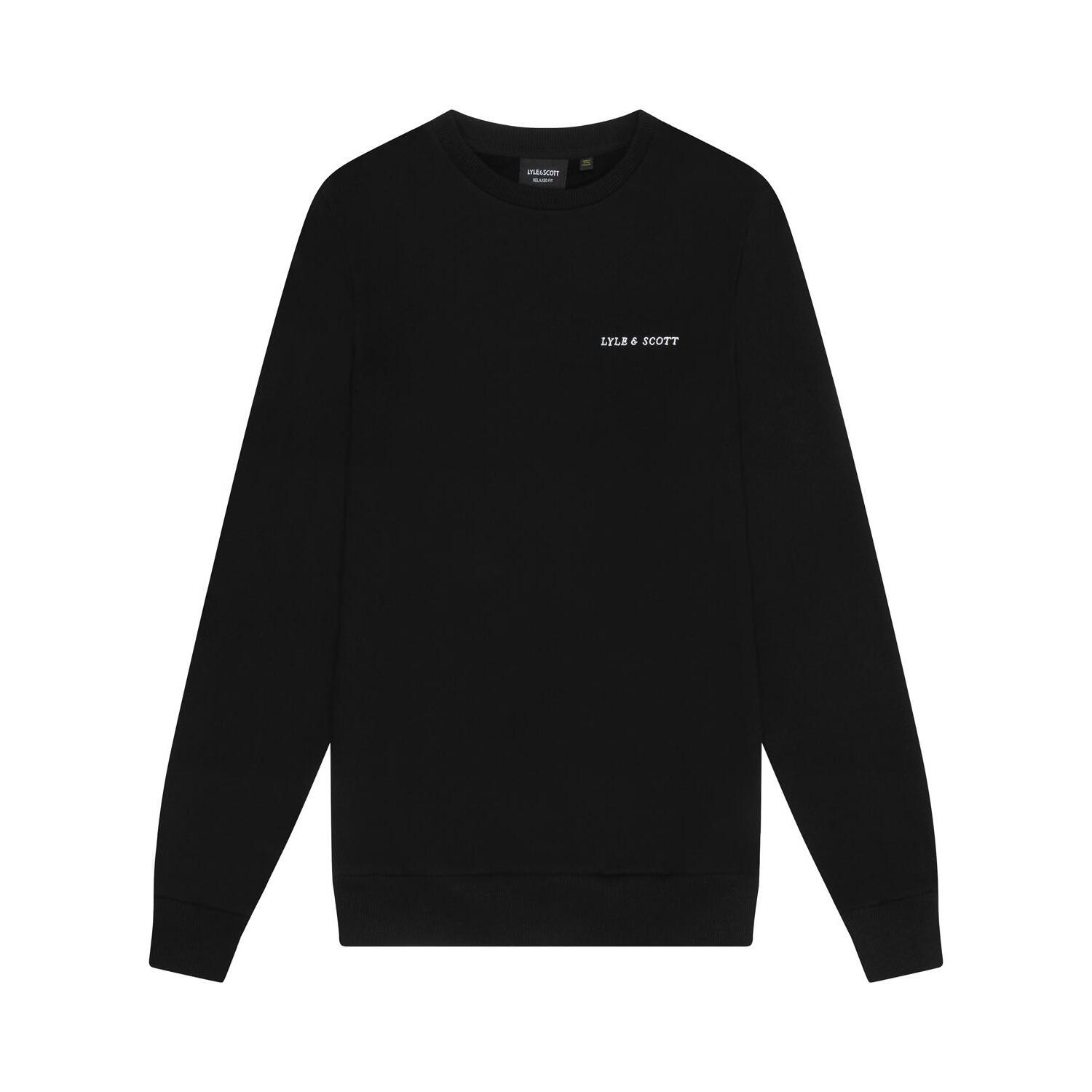 Men's sweatshirt (Black / White)