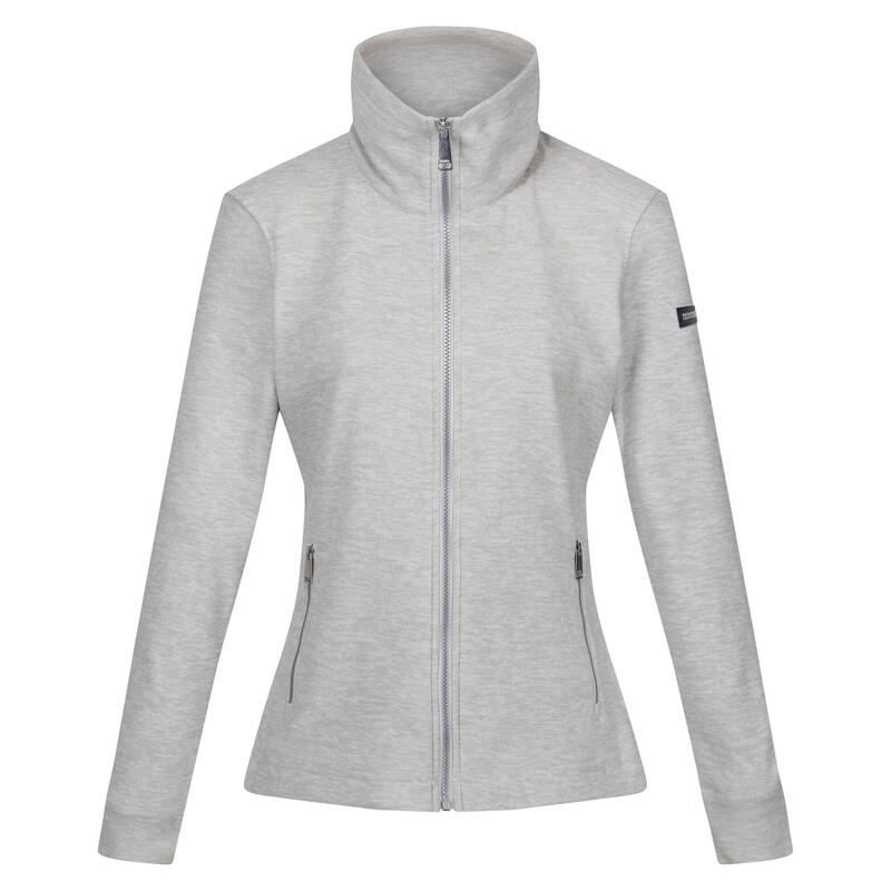 Dames Azaelia Marl Full Zip Fleecejack (Cyberspace)