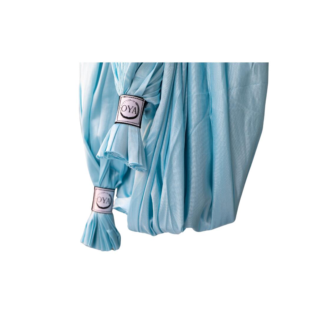 Oya Yoga - Tissu Oya Yoga Bleu Nuage Pour Yoga Aérien Classique 5 Mètres - Balançoire - Bleu - Decathlon