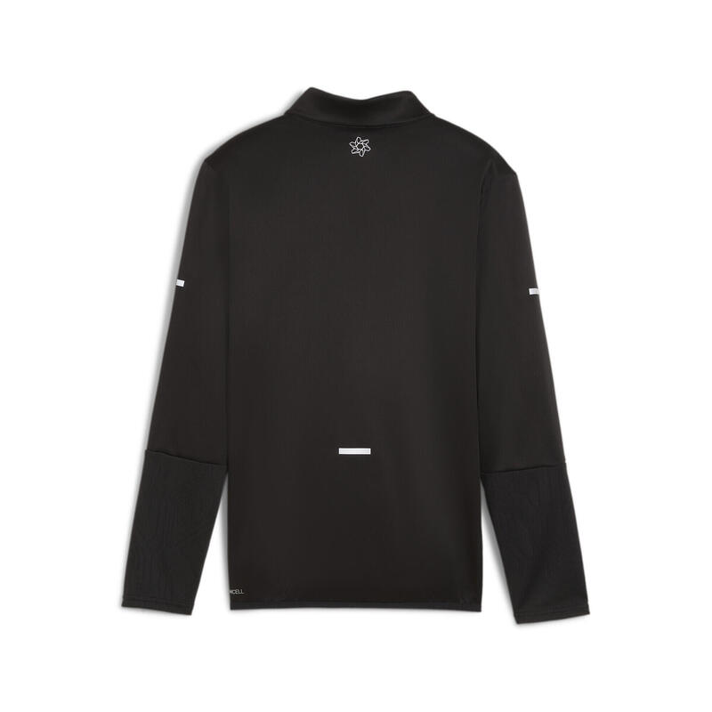 Sudadera individualWinterised con cremallera de un cuarto Niño PUMA Black