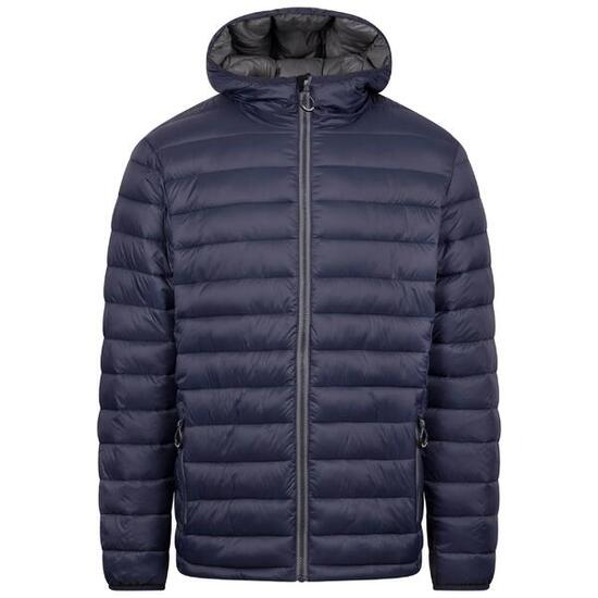 Veste matelassée PADDLEY Trespass Homme bleu marine, capuche, rembourrée