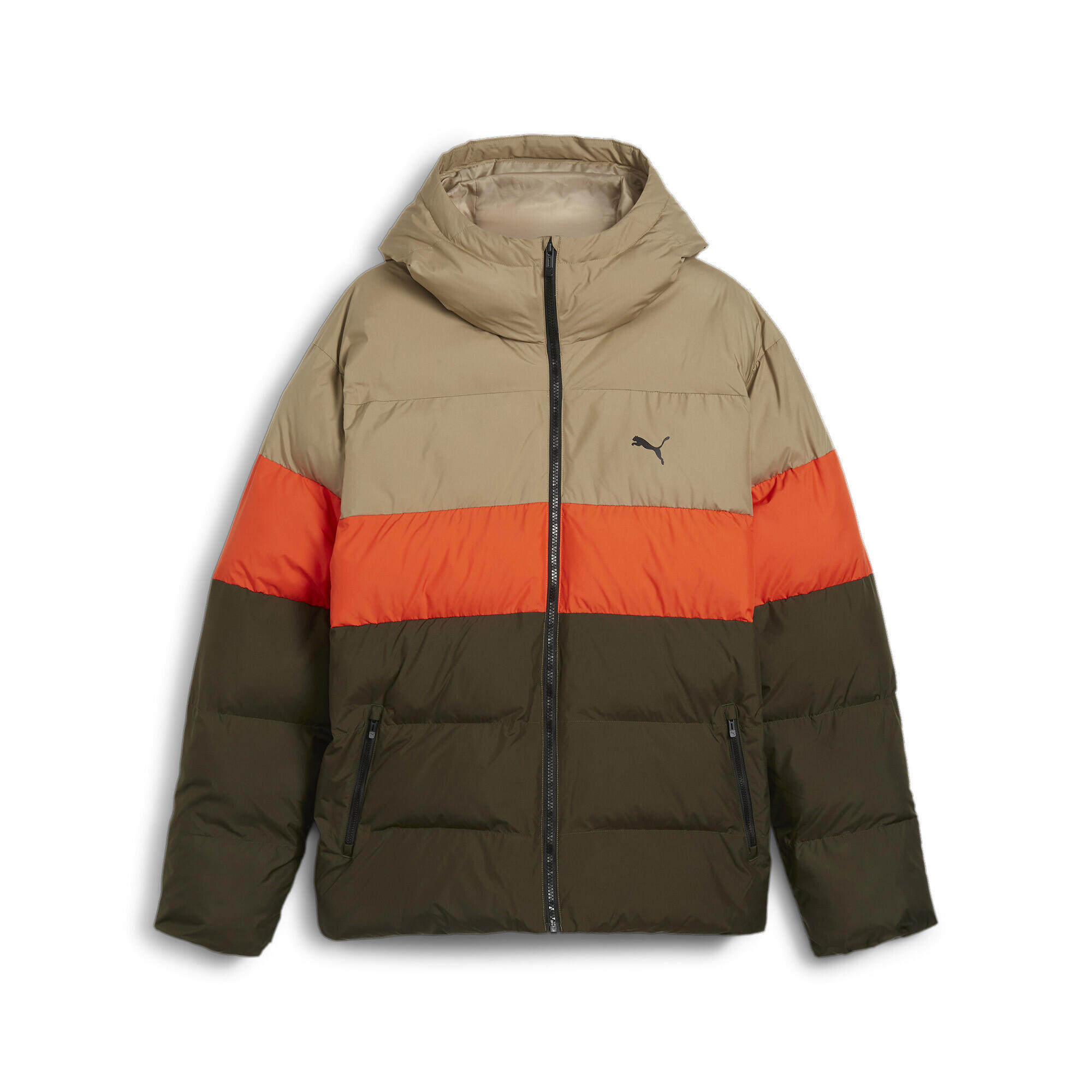 Jachetă puffer Bărbați PUMA Dark Olive Green