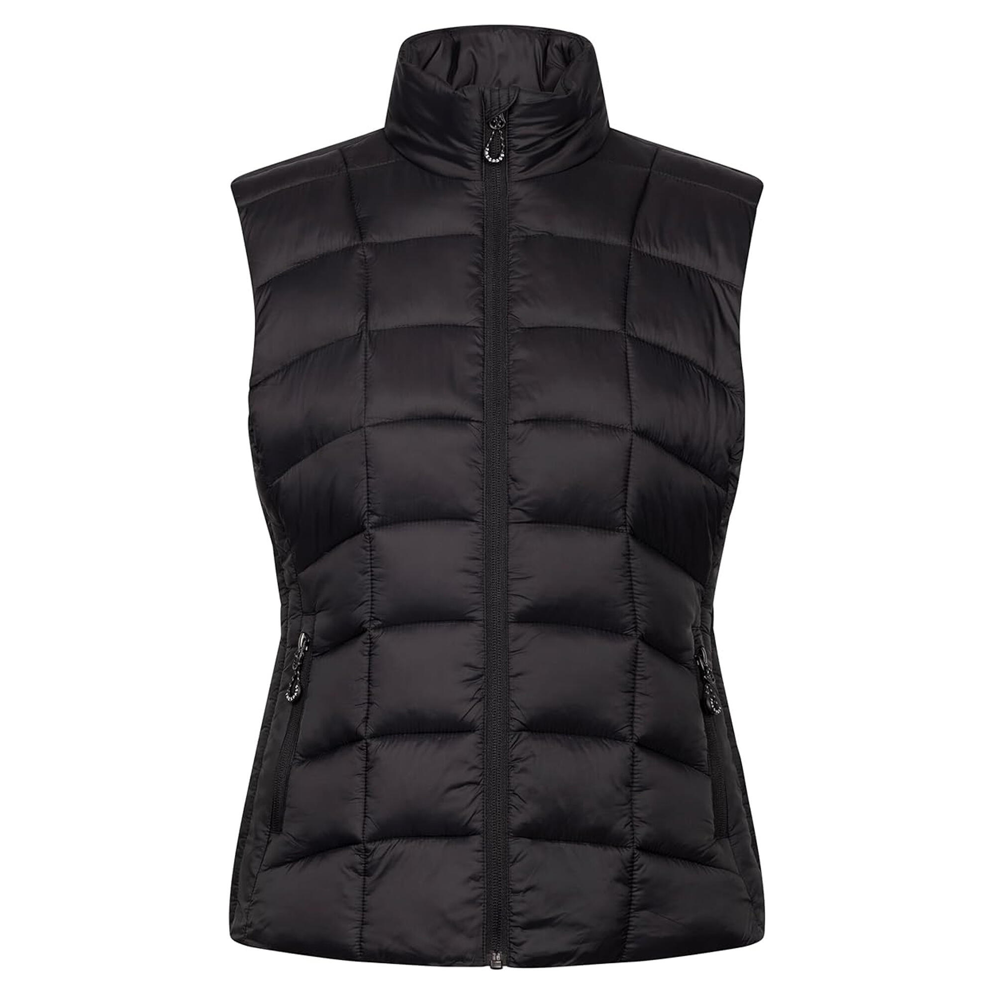 TRESPASS Womens/Ladies Ogbere Gilet (Black)
