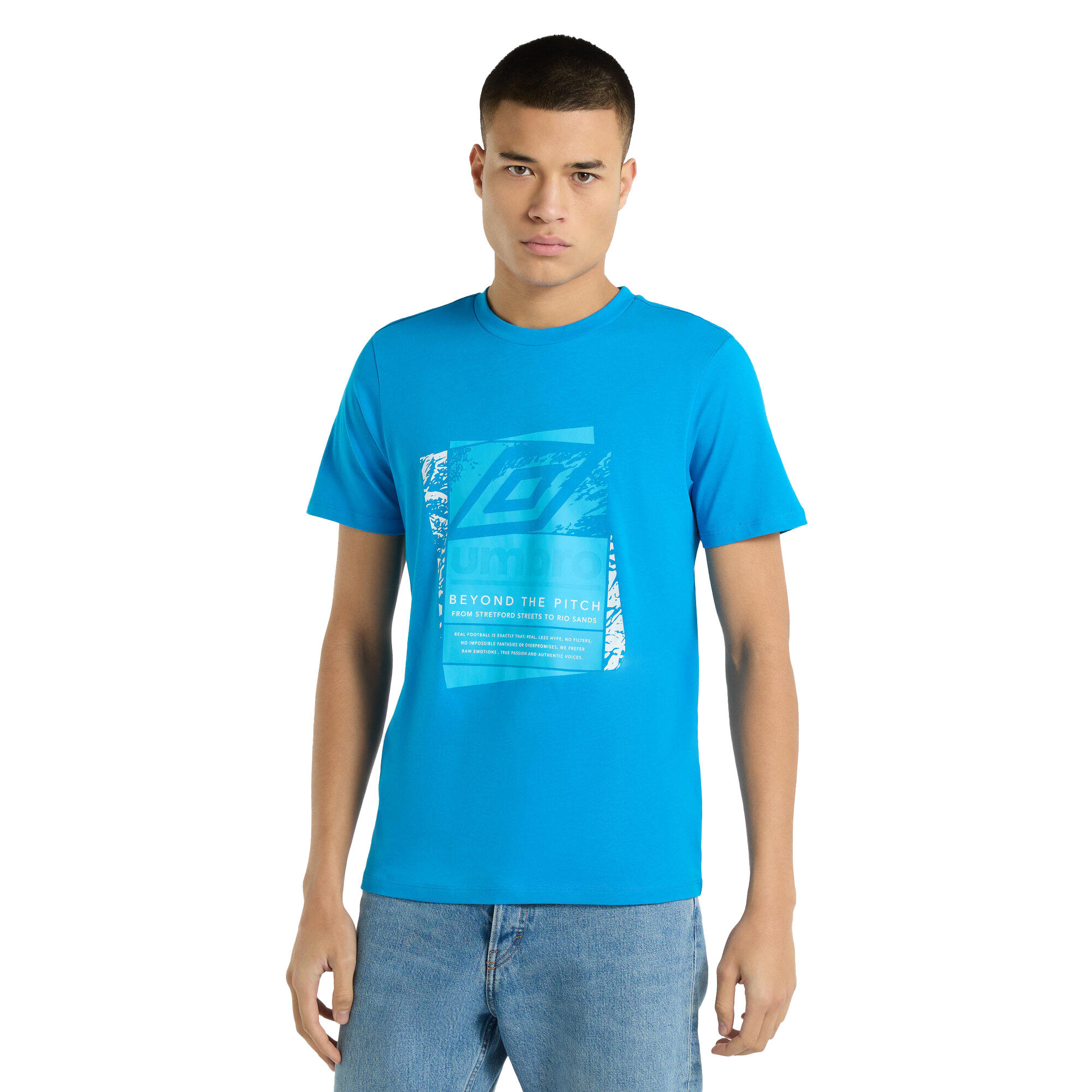 Uomo Tshirt (blu scuro)