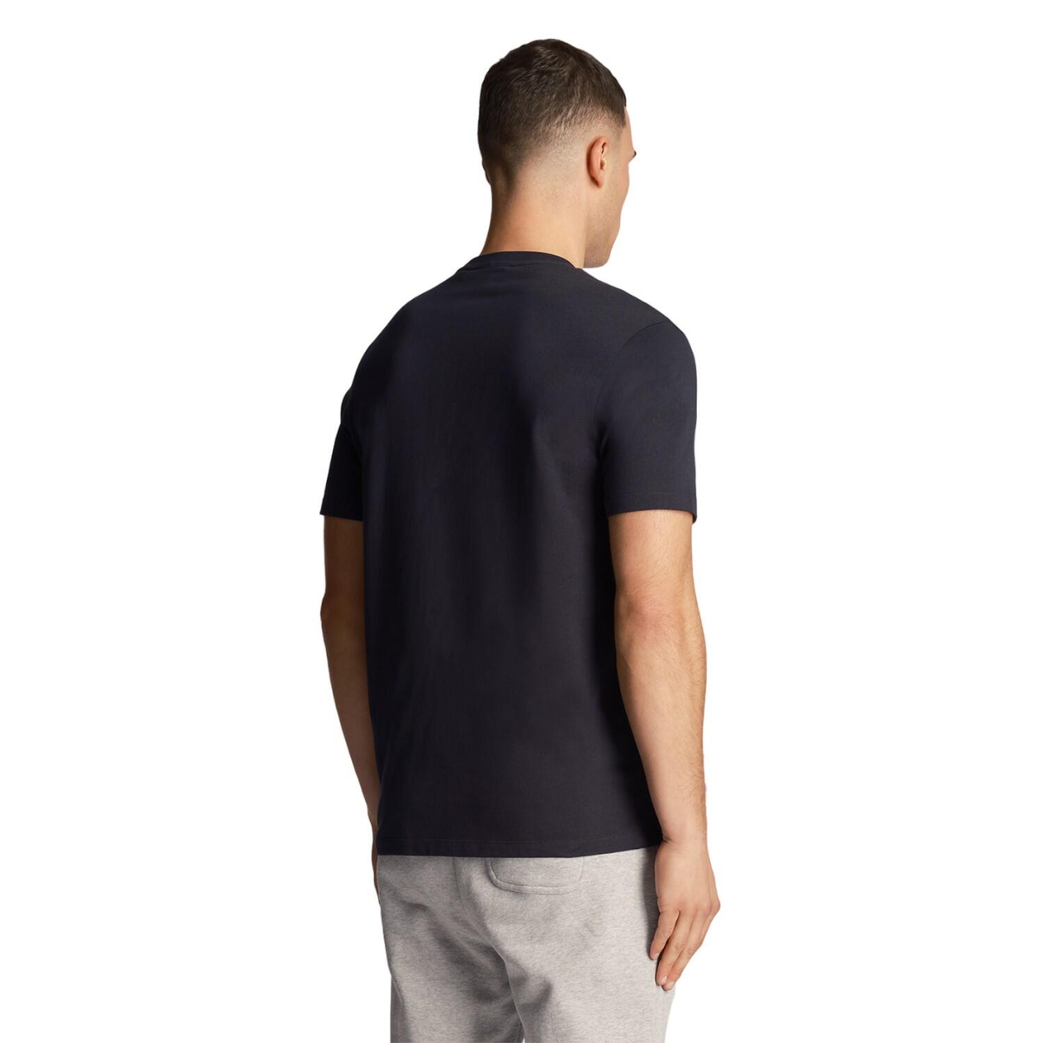 Uomo Tshirt (blu scuro)