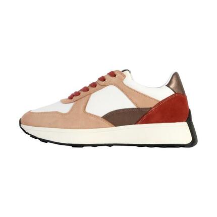 Basket Basse Cuir Geox Amabel Nappa Suede - Femme