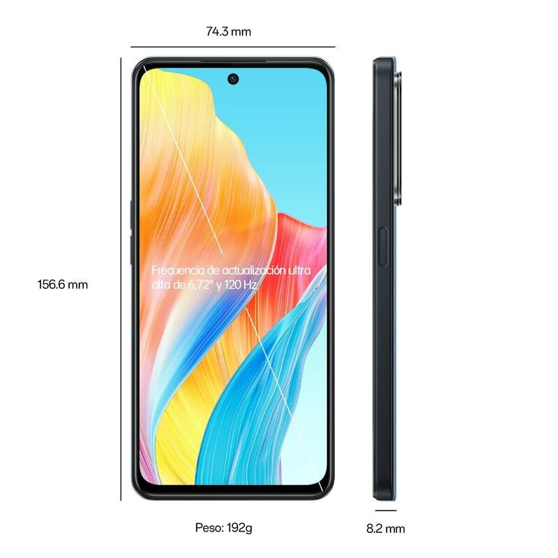 Smartphone Oppo A98 5G Negro