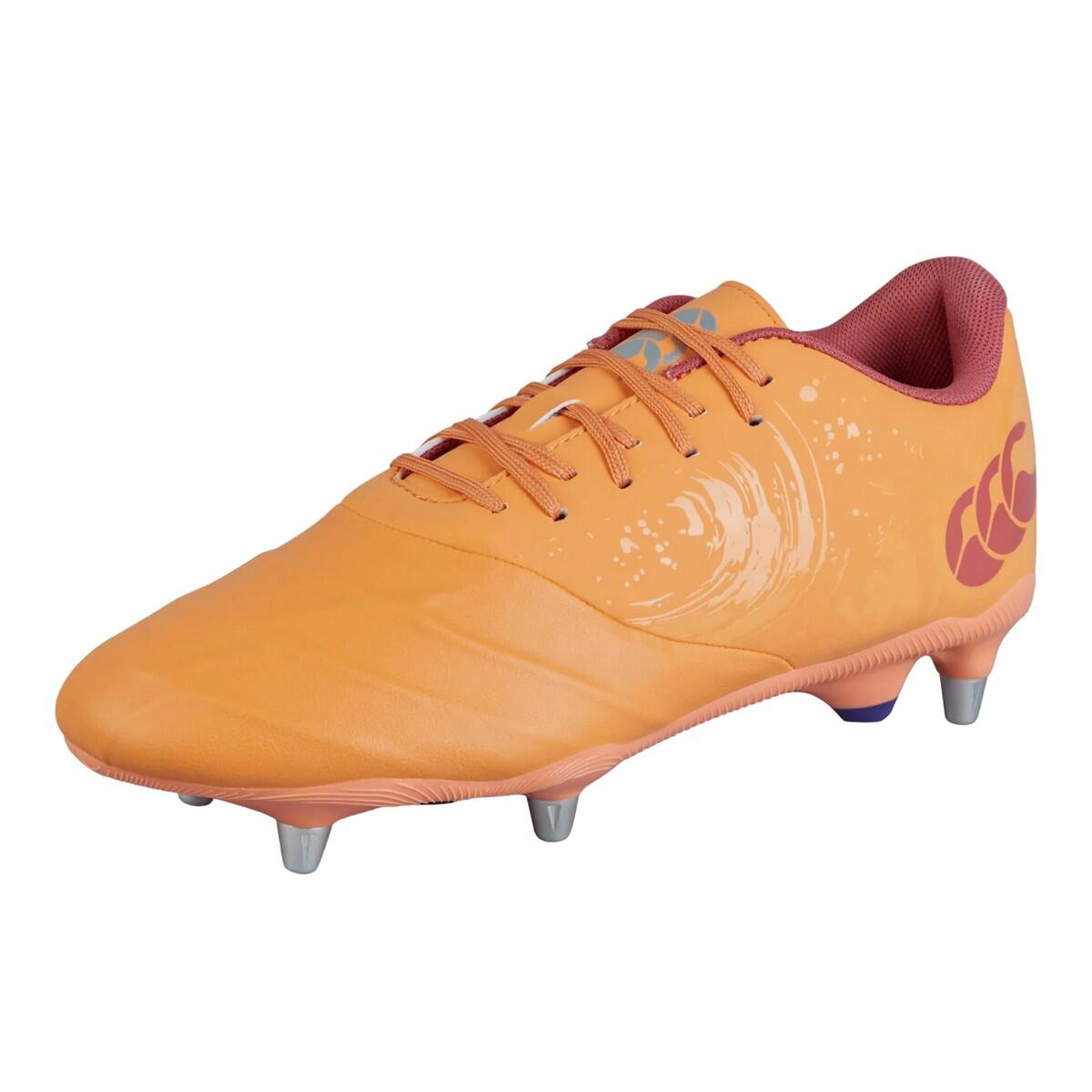 PHOENIX GENESIS TEAM Men's soft rugby boots (Orange / Yellow)