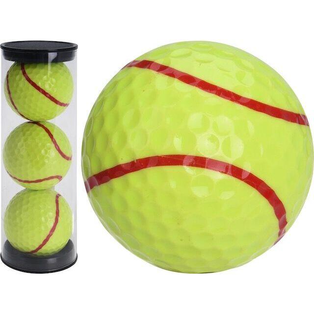 3er-Pack Fantasie-Golfbälle gedruckt Tennisball Legend (x3) 2/2