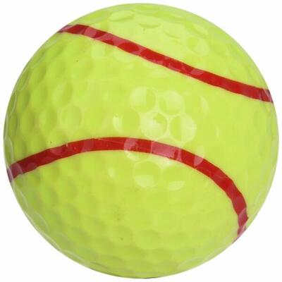 Confezione da 3 palline da golf con stampa di palline da tennis in fantasia Lege