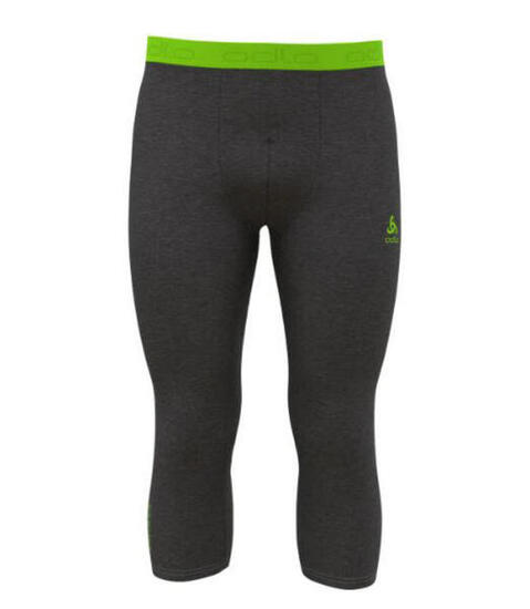 3/4 Tights Odlo Revelstoke Performance Wool Warm 150 Grau/Grün