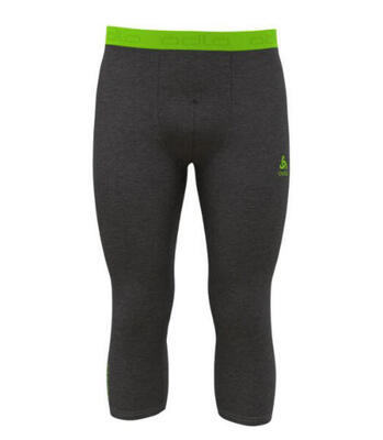 3/4 Tights Odlo Revelstoke Performance Wool Warm 150 Grau/Grün