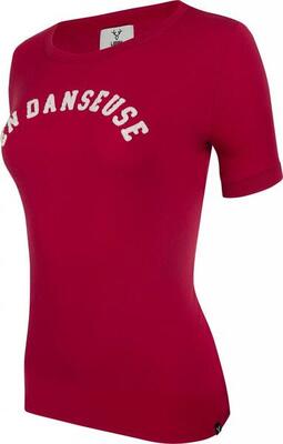 Lebram women's short sleeve t-shirt en danseuse red winery