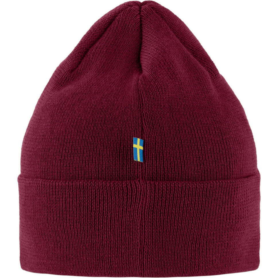 Czapka zimowa Fjallraven Vardag Classic Beanie - bordeaux red