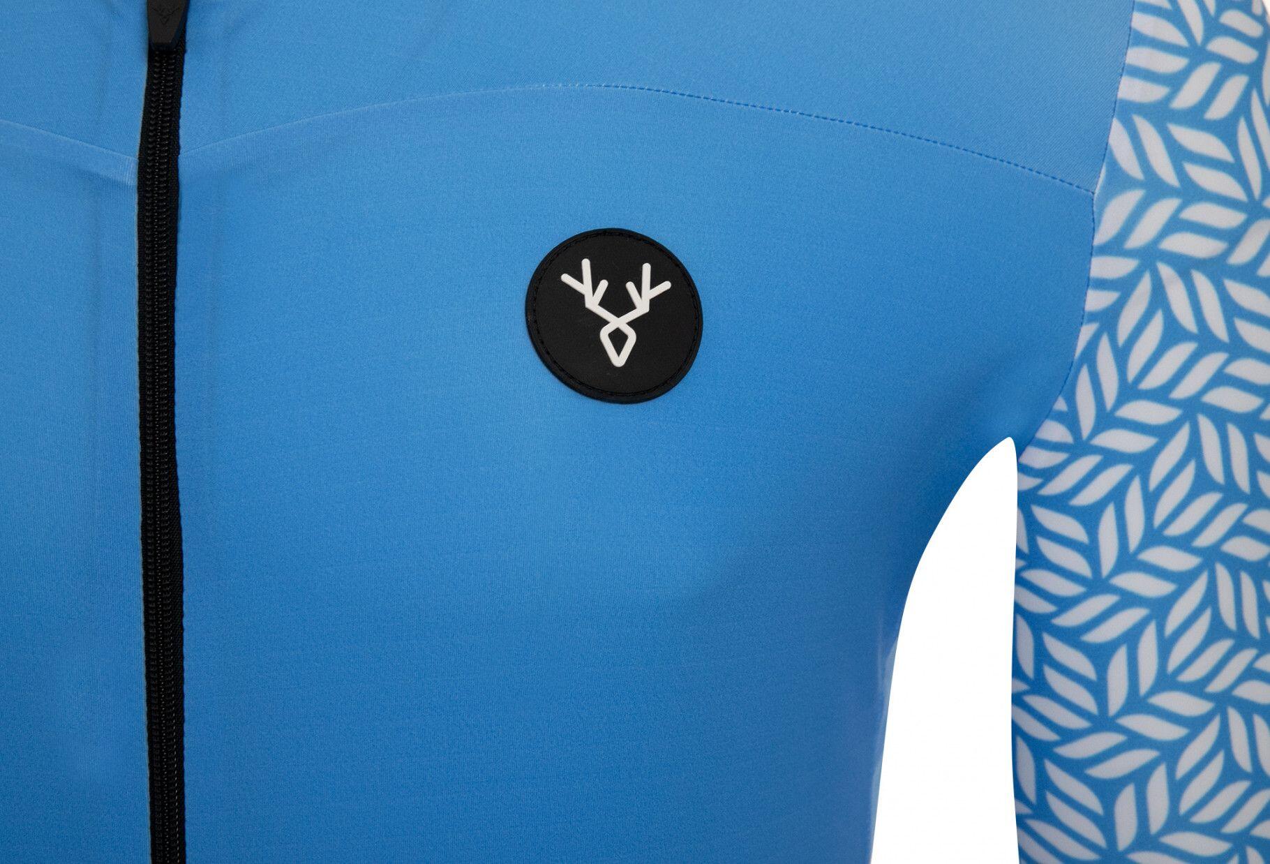 LeBram Kurzarmtrikot Aspin Bleu Azur A ro 5/7