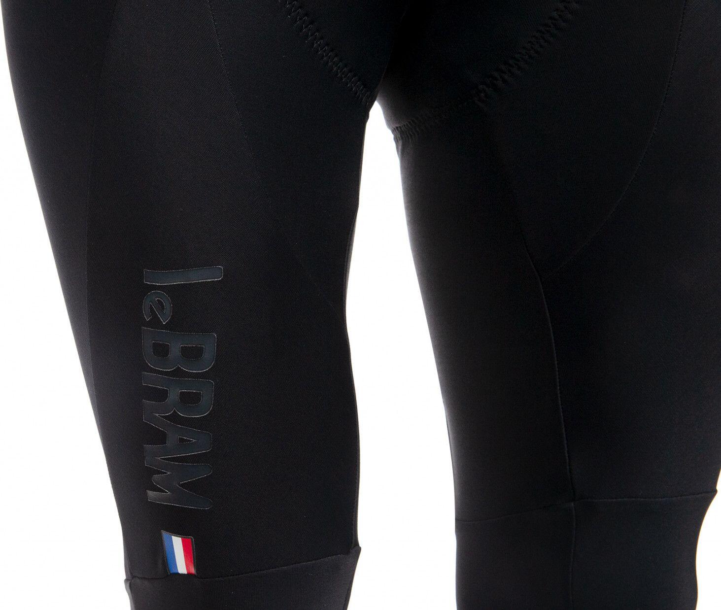 Pantalones cortos largos LeBram Galibier Endurance negro 3/6