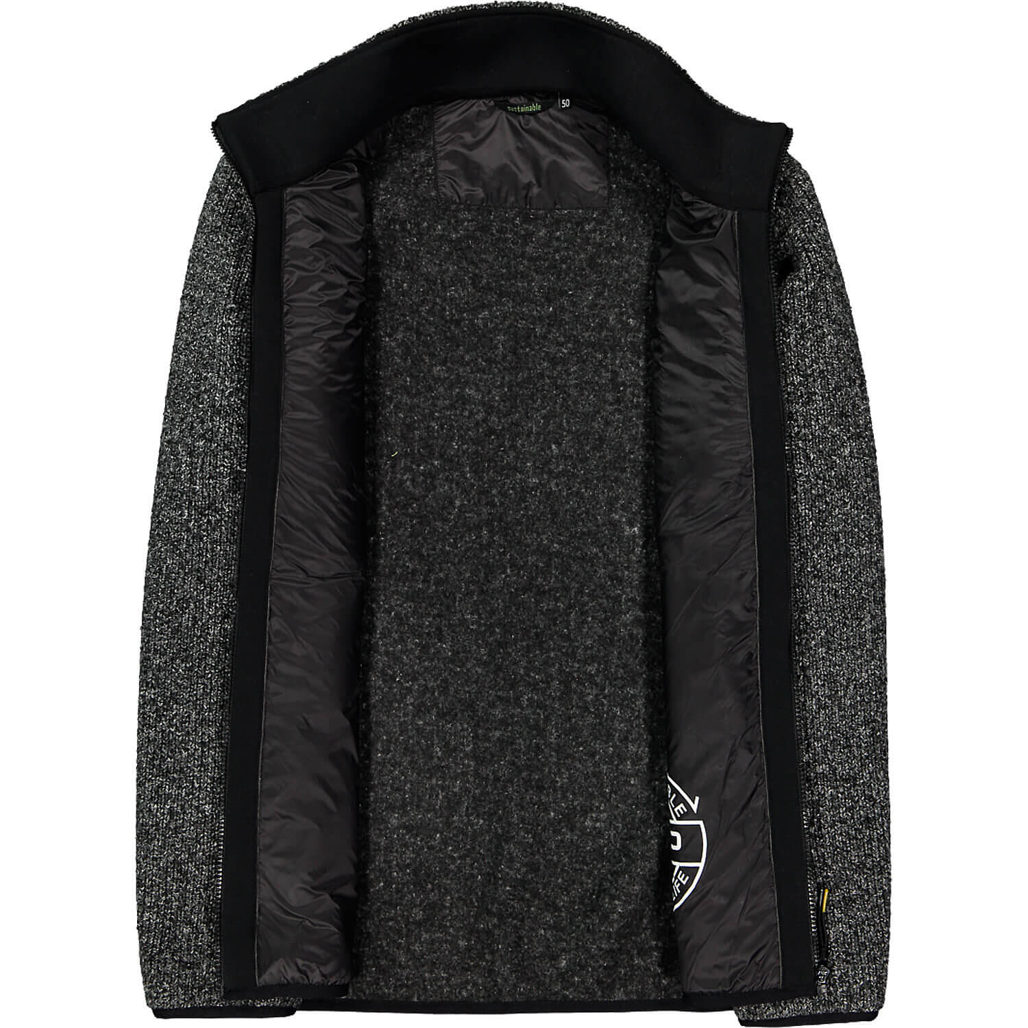 Herren Jacke Fleecematerial 3/7