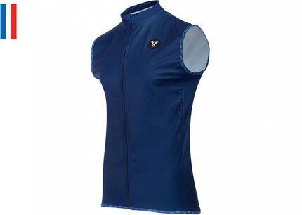 Veste sans Manches LeBram Allos Bleu Coupe Ajustée